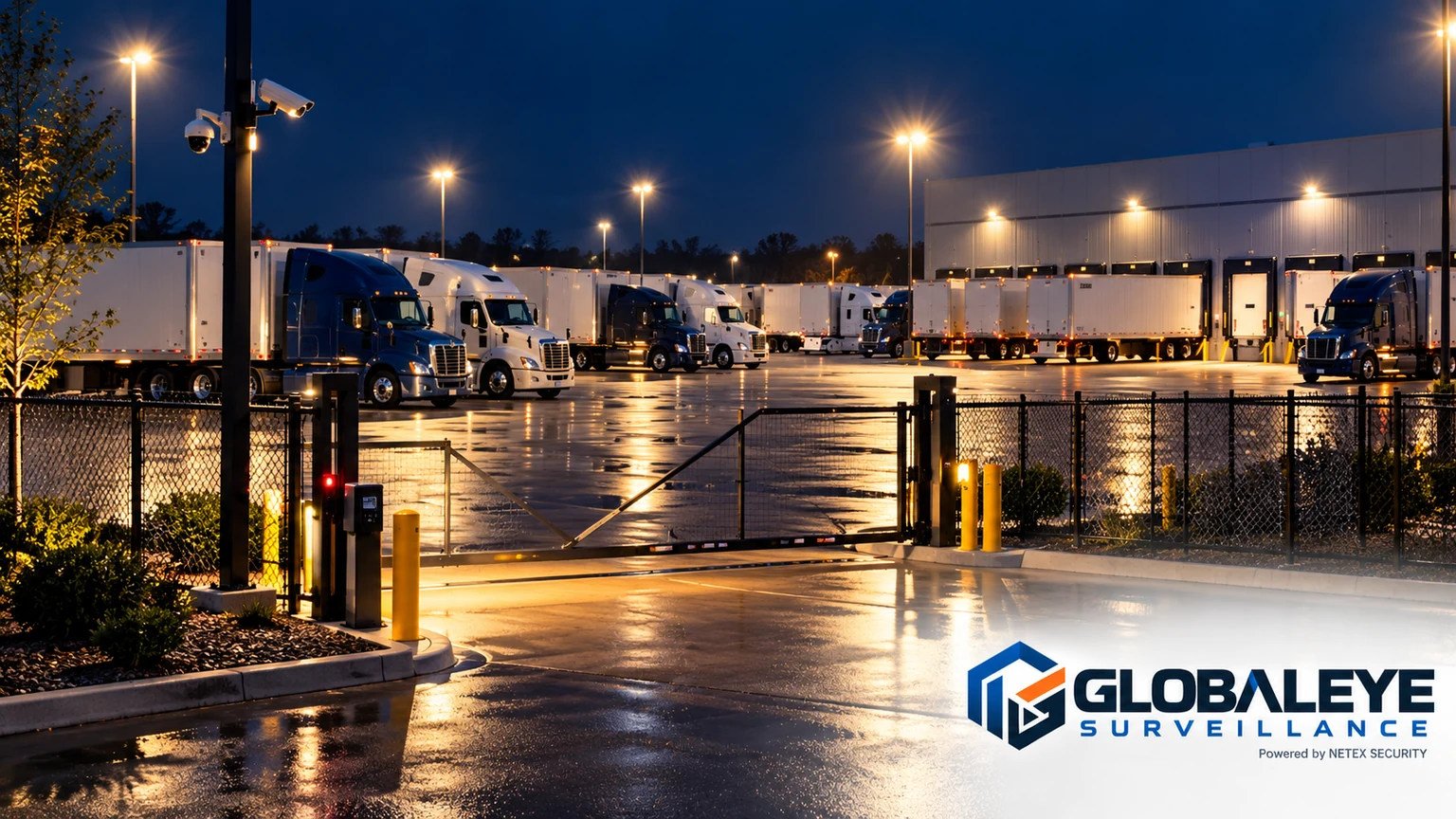 Truck yards illustrative monitoring context